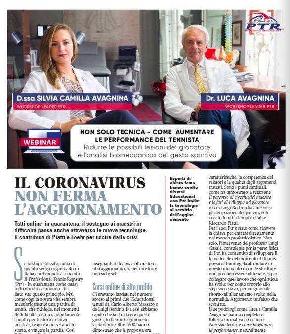 Tennis Italiano: il Coronavirus non ferma l’aggiornamento
